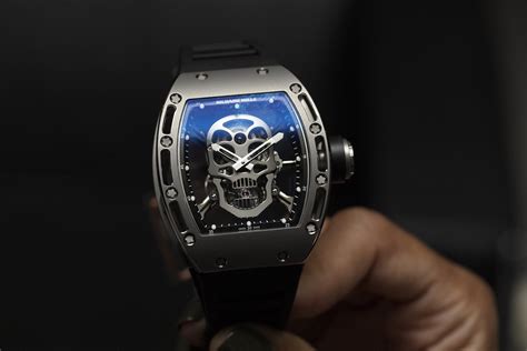 richard mille tourbillon rm 052 skull replica|rm 052 human skull.